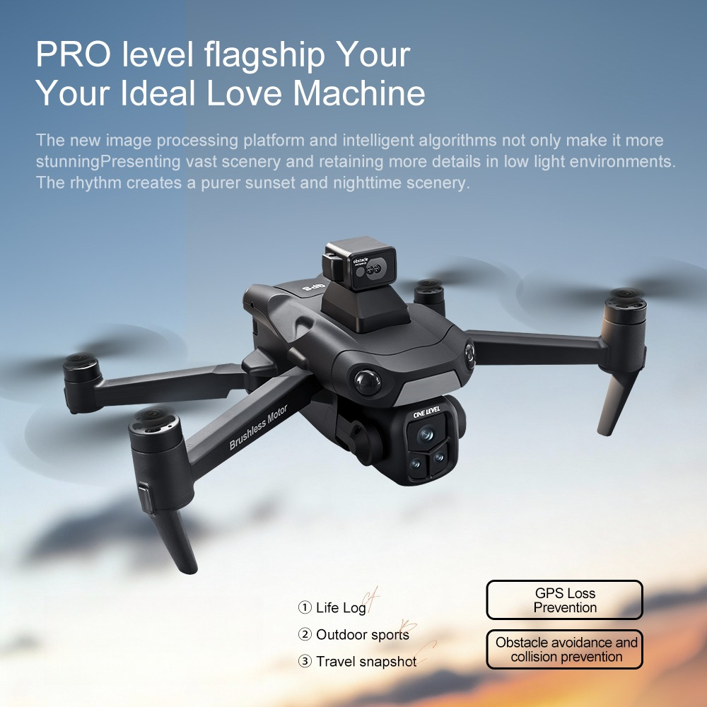 Originele A1R3S GPS Opvouwbare - Fpv Brushless Rc Drone 4K recensie en prijs