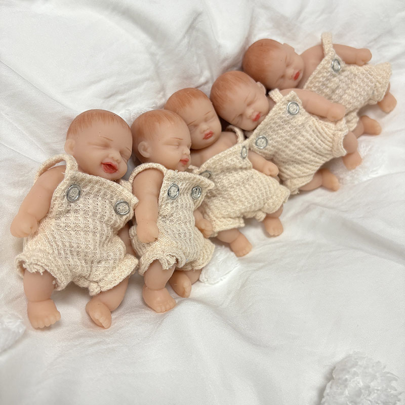 5 stks/set 4 inch Handgemaakte - Reborn Baby Doll Silicone Realistic recensie en prijs