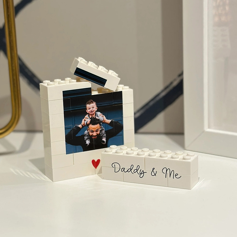 Gepersonaliseerde papa & mij b - Building Blocks recensie en prijs