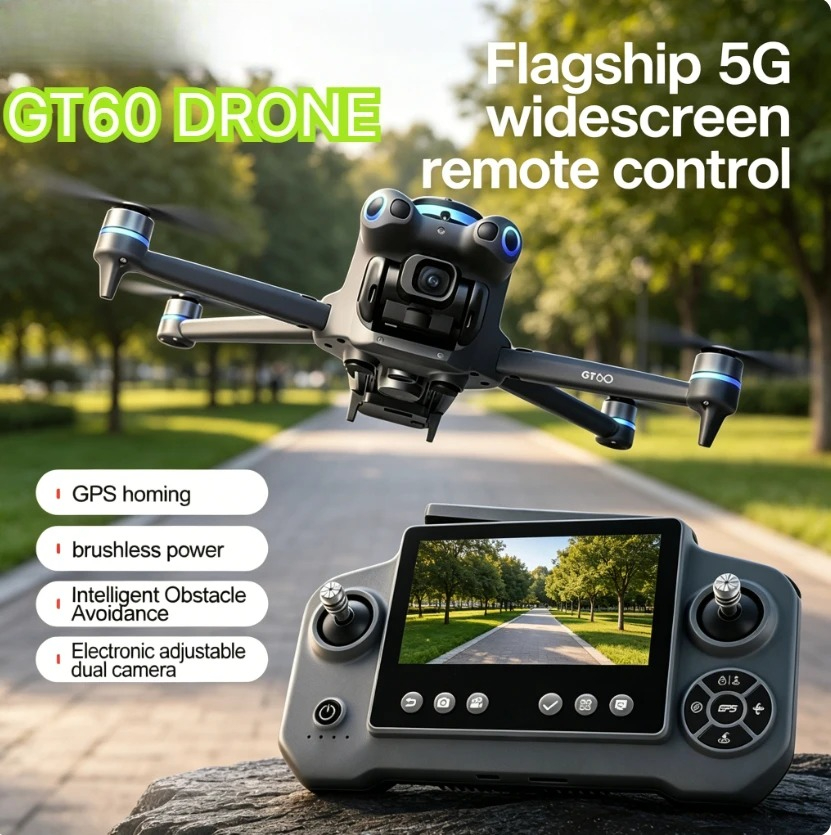 Originele GT60 GPS Opvouwbare  - Fpv Brushless Rc Drone 4K recensie en prijs