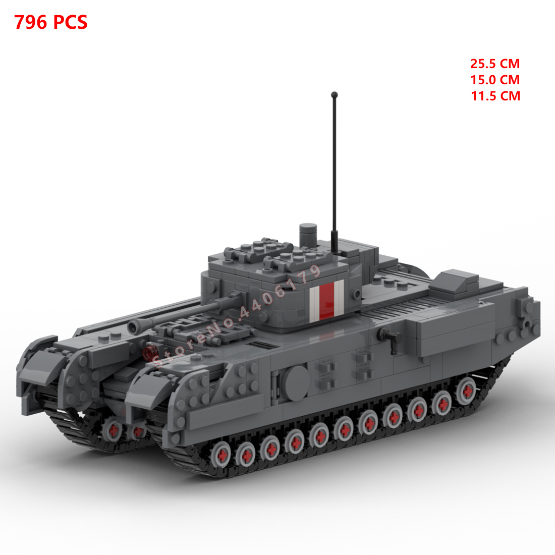 Hot Militaire Wwii Uk Army Chu - Lego Compatible Military Tank recensie en prijs