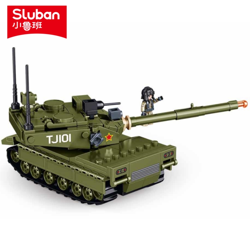 Sluban 183PCS Leger Gevechtsta - Lego Compatible Military Tank recensie en prijs