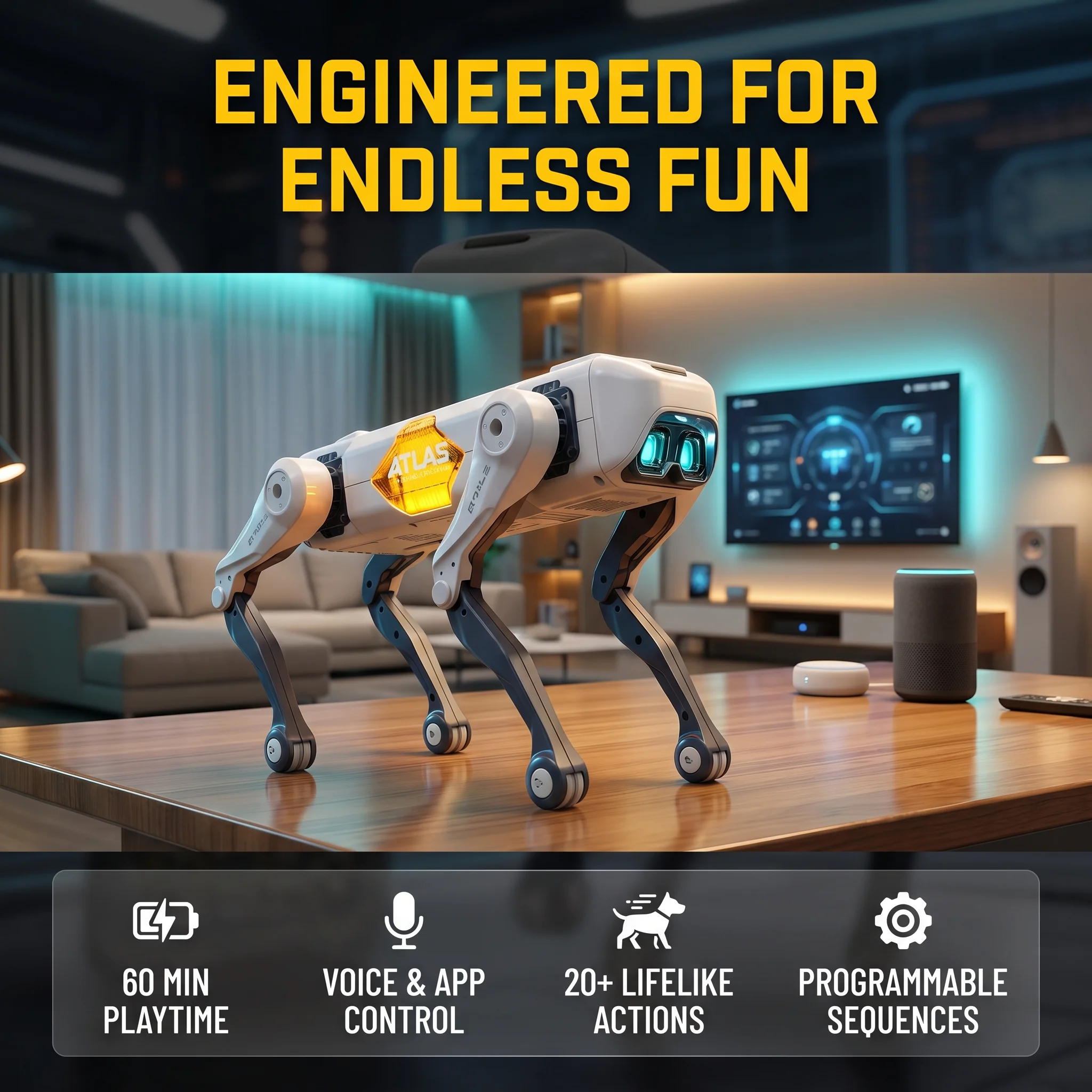 AI Slimme Robot Hond, Spraak-  - Remote Control Toys recensie en prijs
